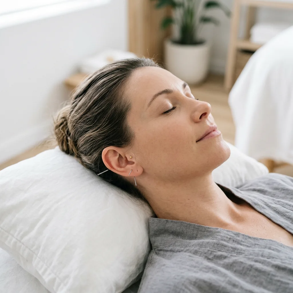 Acupuncture for insomnia and stress-related sleep loss at our quiet Manhattan clinic room
